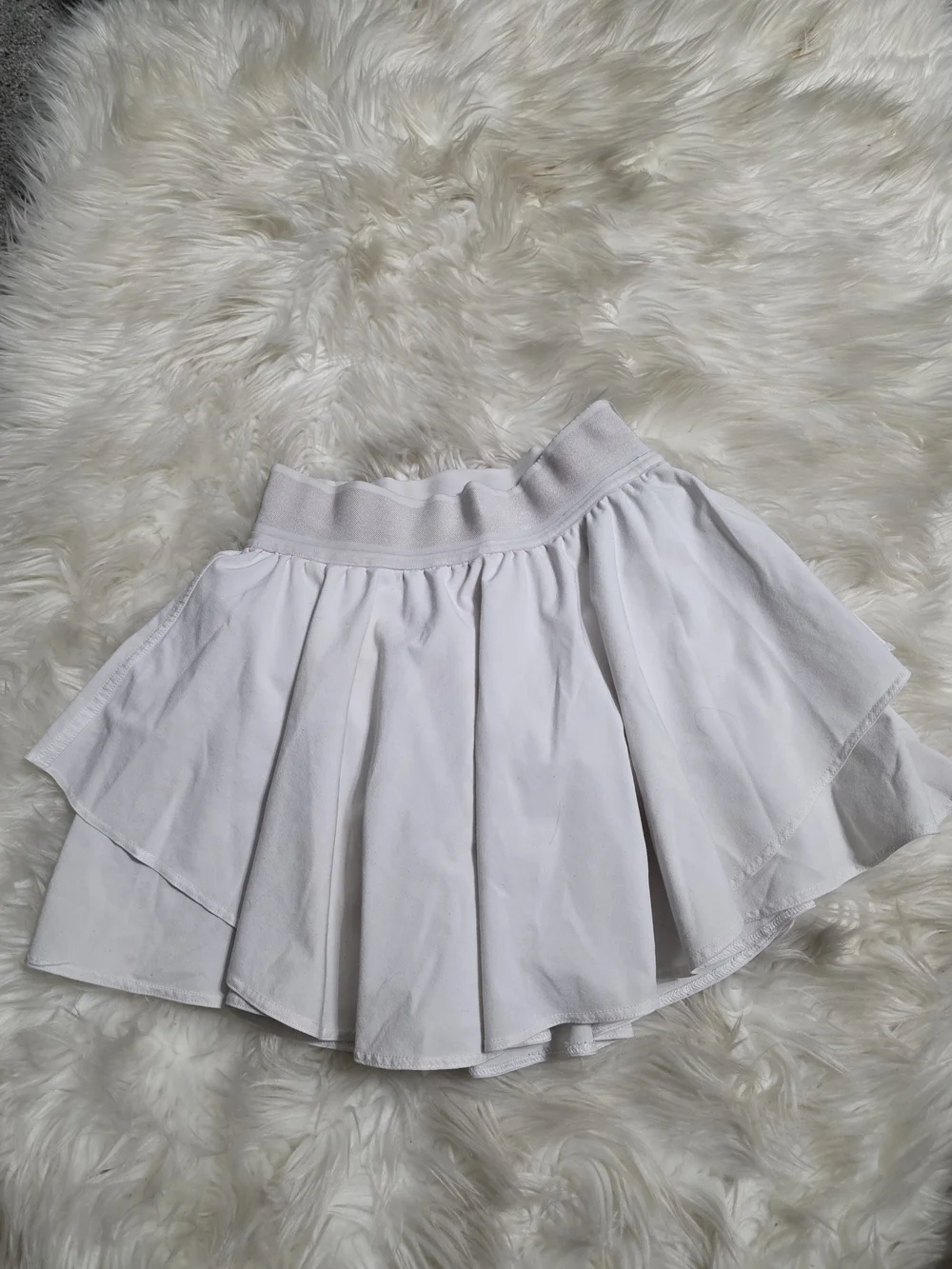 lululemon athletica White Layered Skater Skort